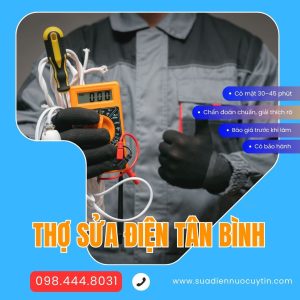 Thợ sửa điện Tân Bình
