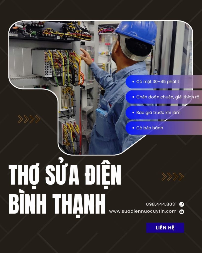 Thợ Sửa Điện Bình Thạnh