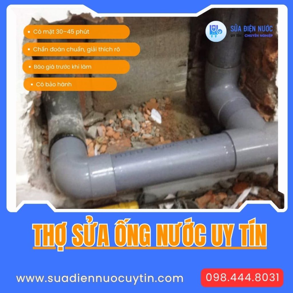 Dịch vụ tìm rò rỉ nước TPHCM